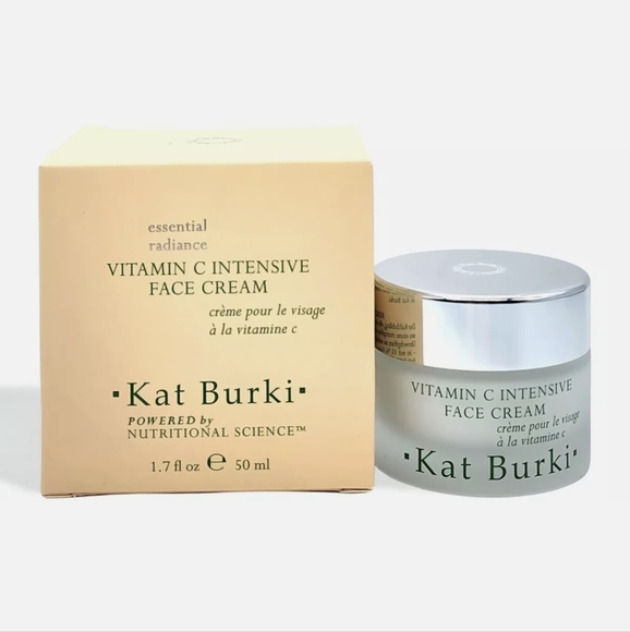 Kat Burki VITAMIN C INTENSIVE FACE CREAM 1.7 fl oz 50mL NIB Essential Radiance - Picture 4 of 9